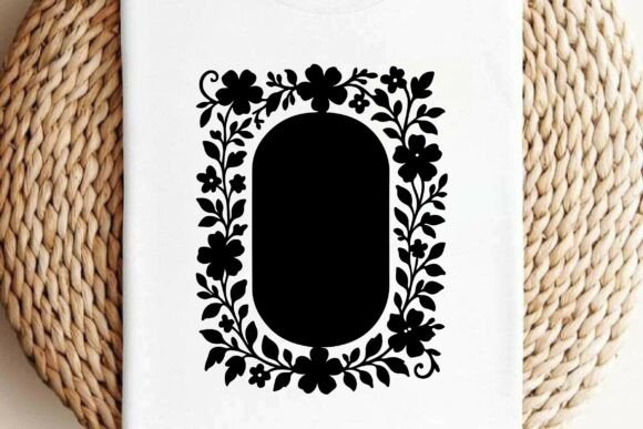 Floral Frame Clipart Vector Design Review