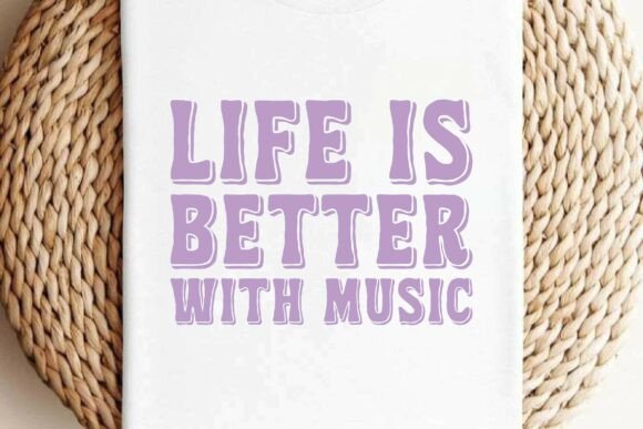 Free Life is Better with Music SVG PNG Review