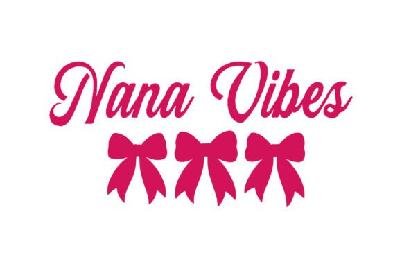 Free Nana Vibes SVG T-Shirt Design Review