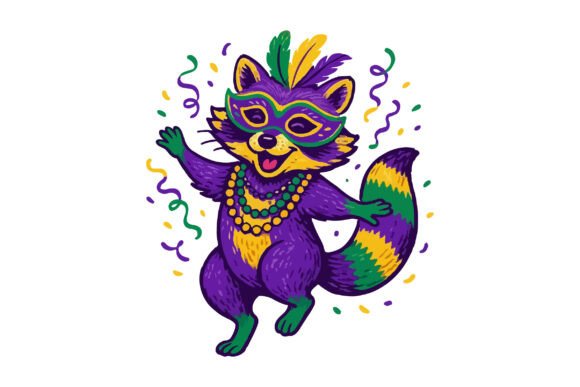 Mardi Gras Raccoon Embroidery Review