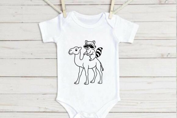 Raccoon Riding Camel Embroidery Review