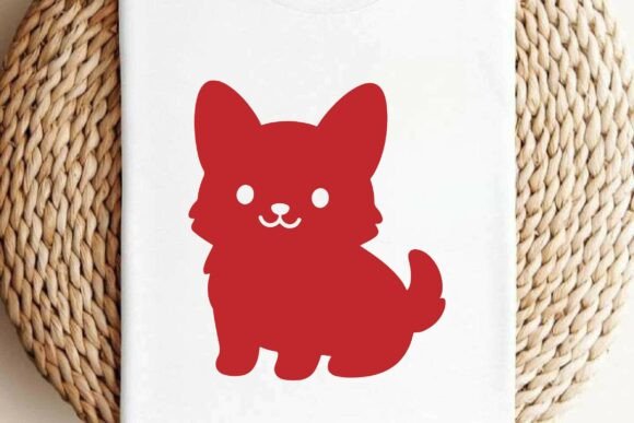 Red Corgi Baby SVG PNG T-shirt Vector Review