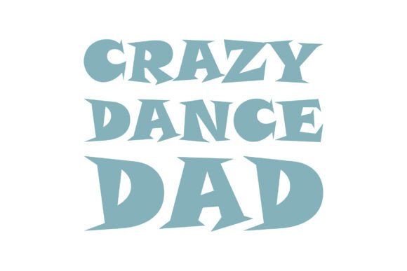 Retro Crazy Dance Dad SVG PNG T-shirt